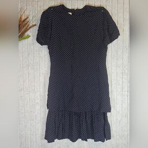 Black Polka Dot Dress